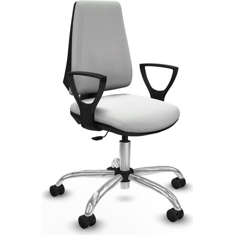 Piqueras y Crespo CP Bali silla de oficina blanca ajustable (1/3)
