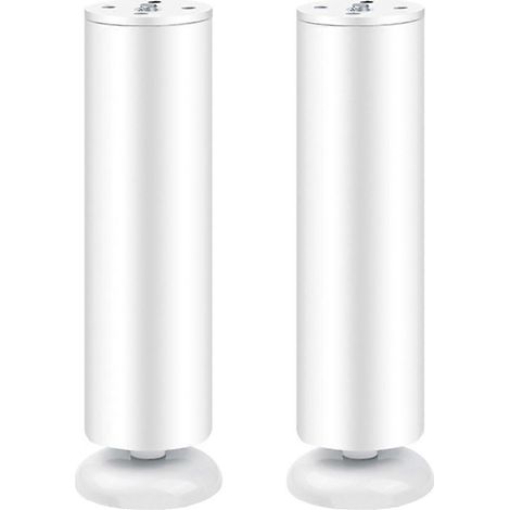 Pieds de meubles réglables en métal, pieds de canapé, pieds d'armoire, pieds de support de rechange réglables en hauteur, compatibles avec canapés, coiffeuses et lits, multicolores H (1/5)