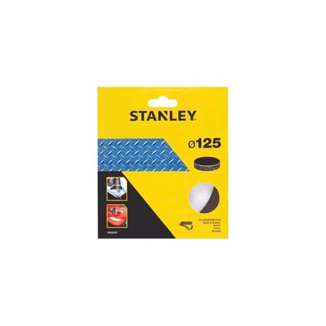 TAMPONE CON VELCRO PER LEVIGATRICE ROTORBITALE- - ø mm.125 (STA32247) - 1 blister STANLEY