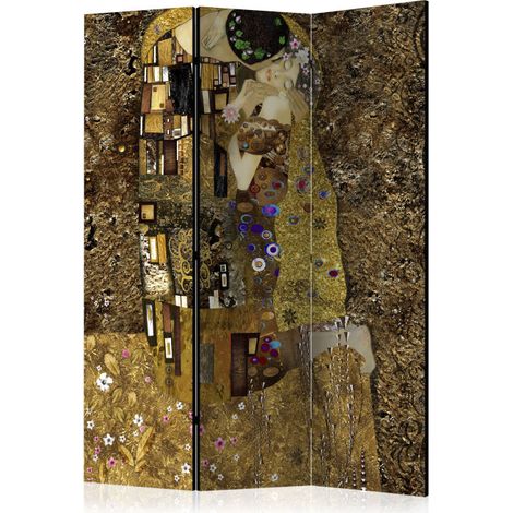 Paravent 3 Volets "Golden Kiss" 135x172cm (1/2)