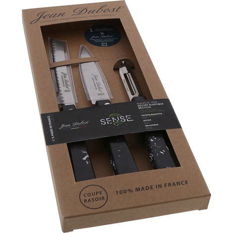 Jean Dubost - Set 3 pièces Sence noir