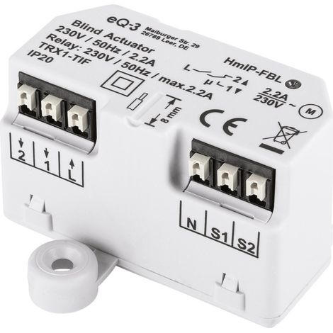HOMEMATIC IP Smart Home 151398A0, Jalousieaktor, Unterputz (1/5)