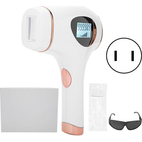 Épilateur lumineux domestique pour bras, aisselles et jambes, tension universelle 110-240V, prise américaine. (1/5)