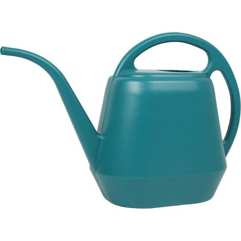 Arrosoir Plastique Durable 4L Grande Capacité Mano - Verseur Long et Fin Pour Plantes D'intérieur et Extérieur (Vert Bleu Café) (1/5)
