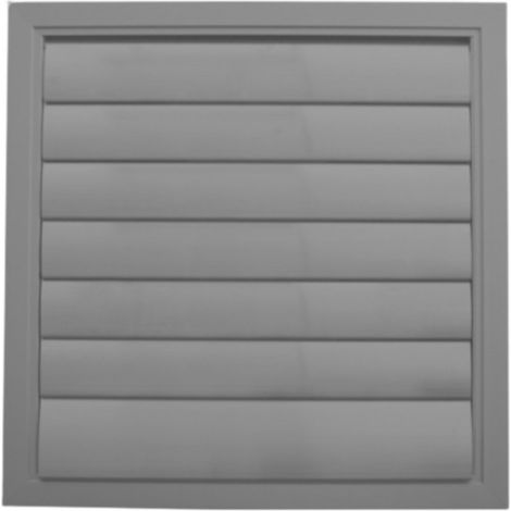 Volet de sortie façade de ventilation