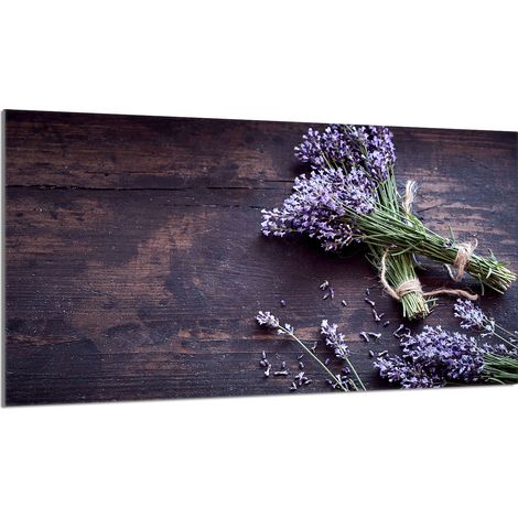Protector de cristal para encimera 90x52 Lavanda (1/5)