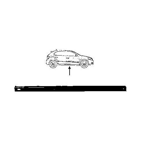 Bas de caisse droit intérieur inférieur Volkswagen Touran 1 2003-2010
