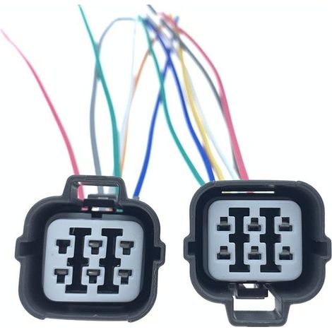 Connecteur de faisceau de câbles du lève-vitre de porte avant gauche compatible avec les modèles Haval H2, F5, H1, H6, H7, H8, H9, H5 et H4 : JB1808-8P
