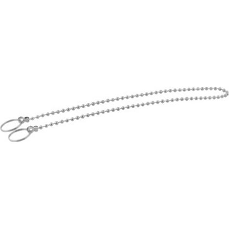 Kette mit zwei Ringen - L 250 - I 162, LOGUI