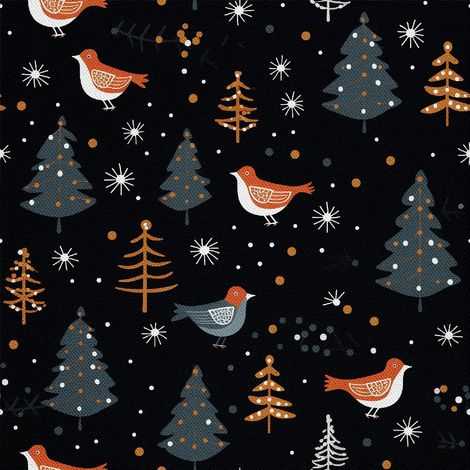 Tela decorativa para exteriores Oxford - Motivo navideño  DX1904 (1/5)