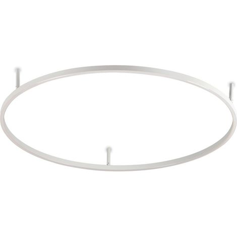 Ideal Lux ORACLE SLIM Plafonnier semi-encastré rond à LED intégré 90 cm non gradable 2700 K blanc