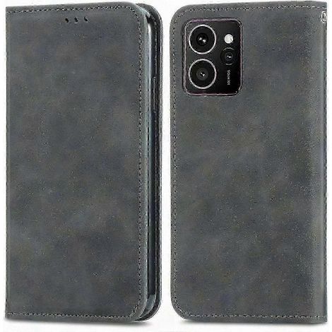 Coque en cuir véritable pour téléphone, fermeture magnétique, porte-cartes, texture douce façon peau, vert (1/5)