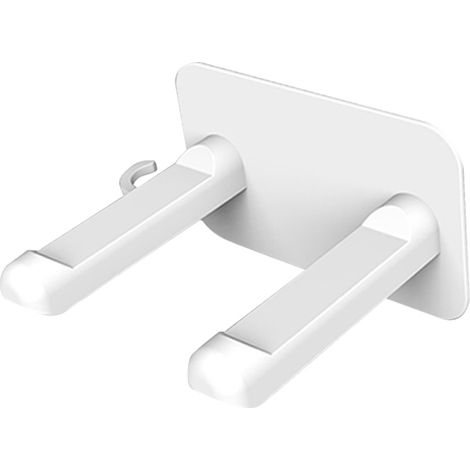 Support pour sèche-cheveux pour salle de bain, hôtel, chambre d'hôtes, maison - Étagère suspendue pour sèche-cheveux (1/5)