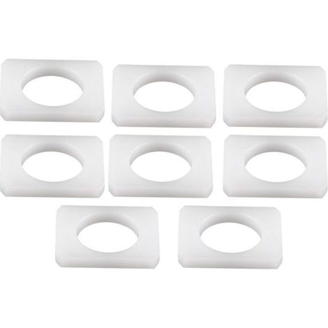 XEPHO Cale Siege Z3,Z3 Accessoires,Boccole Sedili Z3,1997 Bagues Z3,Bague Z3,Autres Accessoires Intérieurs,Bagues De Bagues De Rail De Voiture 8 Pièces Pour Z3 E36 E37 E38