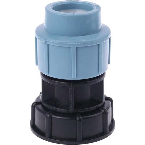 YMYNY 1pcs IBC Tank Adapter S60X6 to 32mm Straight Hose Fitting Accessories Garden Water Pipe Fitting Tool Connector