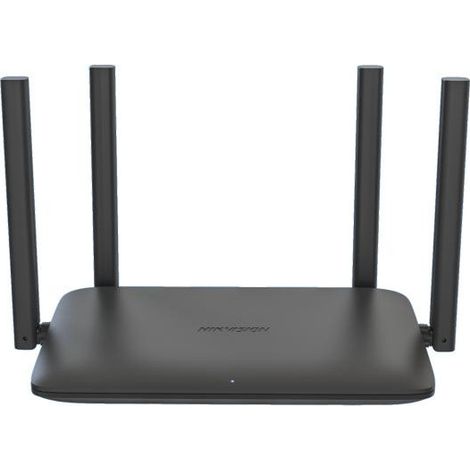 Hikvision AX1500M Wi-Fi 6 Dual-Band Router 5 GHz 1201 Mbps 2.4 GHz 300 Mbps 3x1000 Mbps LAN 1x1000 Mbps WAN DS-3WR15X (1/3)