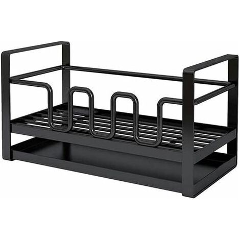 SHINING HOUSESupport de rangement pour évier de cuisine avec égouttoir (1/5)