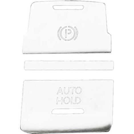 Cache-bouton de frein à main P pour Golf 7/7.5 Mk7, couleur argent - FFY (1/4)