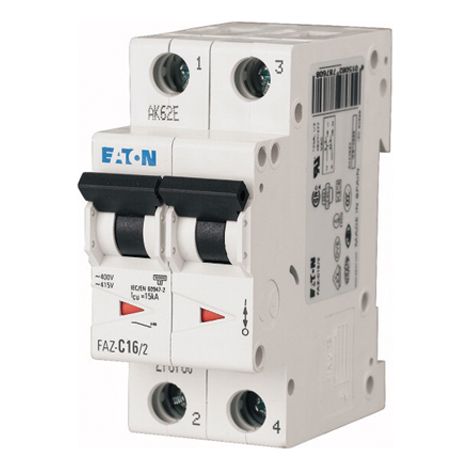 Disjoncteur FAZ 2P 20A 10kA (IEC/EN 60947 2) cbe S 000278812 EATON FAZ S20/2