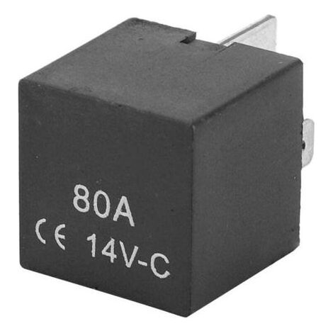 Ej.Life Prise de relais 4 broches, 12V 70A 80A Prise de voiture relais automatique 4 broches alarme véhicule véhicule alarme relais relais prise (1/4)