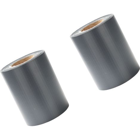 SWANEW Strisce privacy, PVC, strisce paravento, tappeto a doppia asta 70mx2 Grigio (1/5)