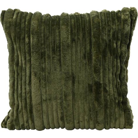 Cuscino natalizio colorato a righe, addobbo per letto e divano da 45 x 45 cm -Grigio (1/5)