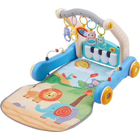 2in1 Baby Play Mat and Walker with Musical Keyboard (1/4)