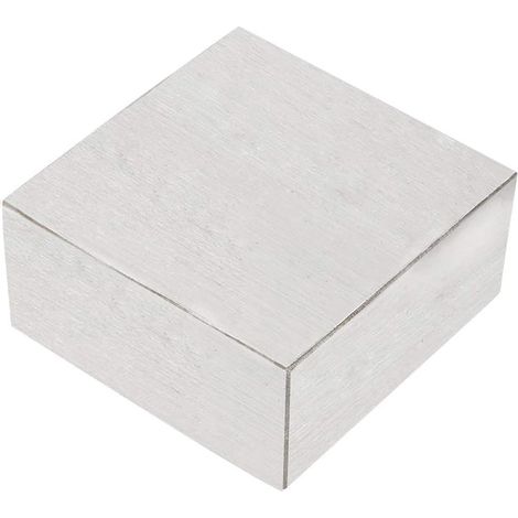 Bloc de Banc en Acier, Outil Carre de Enclume en Metal 6.3x6.3x3cm, Bloc Solide pour Fabrication de Bijoux, Accessoire Atelier (1/5)