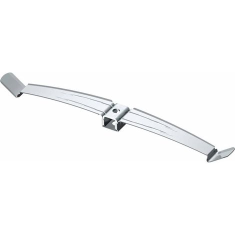 OBO Bettermann Collier de câble 2x8 NYM3x1,5 acier inoxydable, inoxydable A2 1.4310 brut, post-traité, 2204000 (1/2)