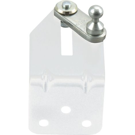 Flügelbock HAUTAU FL 190 f. Rund-, Flach- und Schrägfenster,Alu pulverb. RAL9016 (1/2)