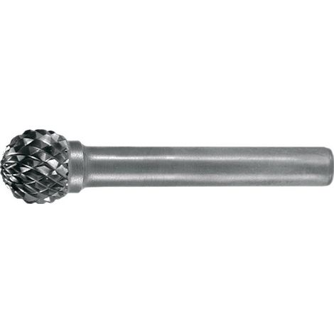 Fresa KUD D.8mm testa-L.7mm gambo-D.6mm HM Croce zincata PROMAT