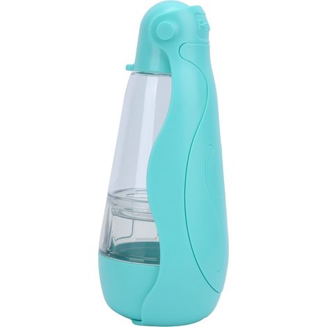 Gourde pour chien portable avec pelle à déjections et sac de rangement, vert clair (1/5)
