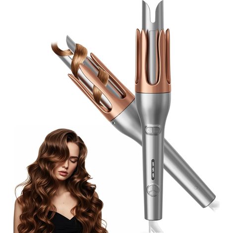 Automatic Curling Iron 32mm - Ceramic Hair Curler with 3 Temperatures (320°F-392°F) for All Hair Types, 360° Swivel Cord (1/5)