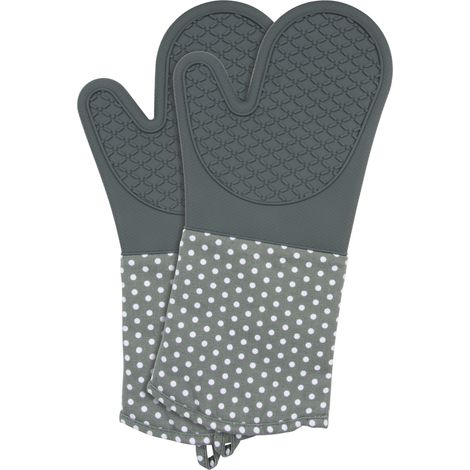 Guantes de cocina de silicona antracita Wenko 37,5 cm