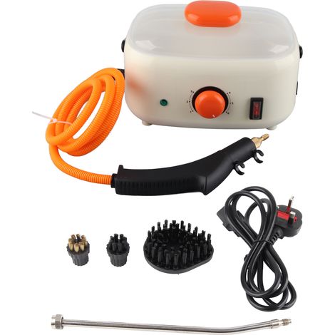 Nettoyeur vapeur haute température 2500W, 220V prise UK, pour dégraisser cuisine et maison, anti-taches huile, vapeur haute pression (1/5)