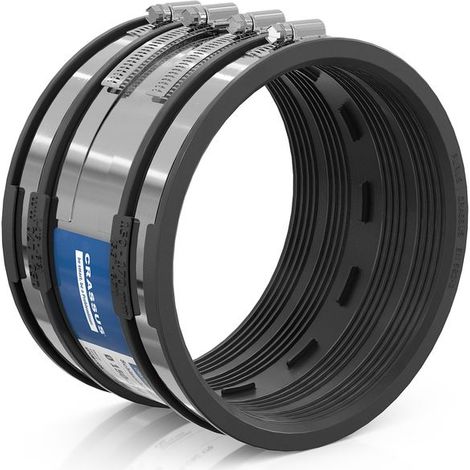 Adaptateur de flexible CR type 2B CSC 170 (150-170 mm), jusqu'à 2,5 bar, EPDM / V2A