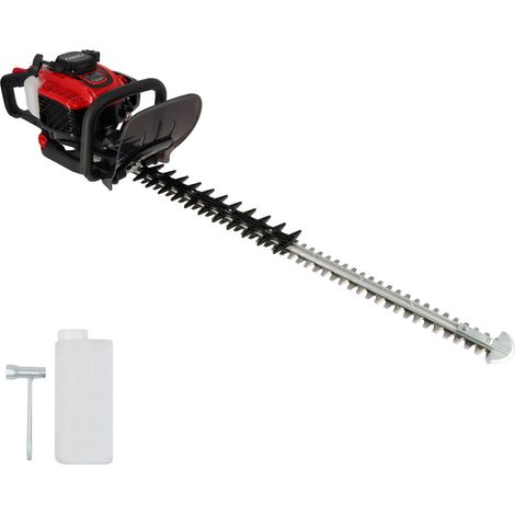 Taille haie thermique PRO - Moteur 2 temps 22,5 cm³ - Grande Lame 76cm - léger - Anti-vibrations - Poignée rotative