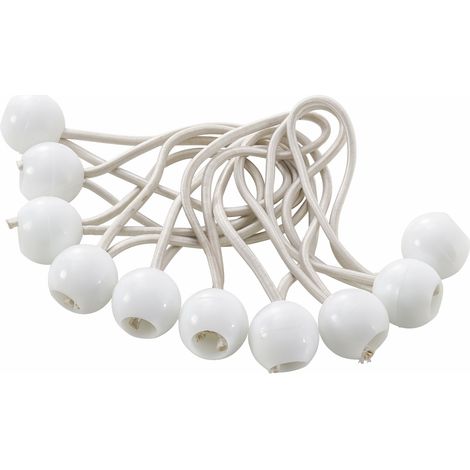 Attache rapide WERKA PRO pour bâche lot de 10 blanc