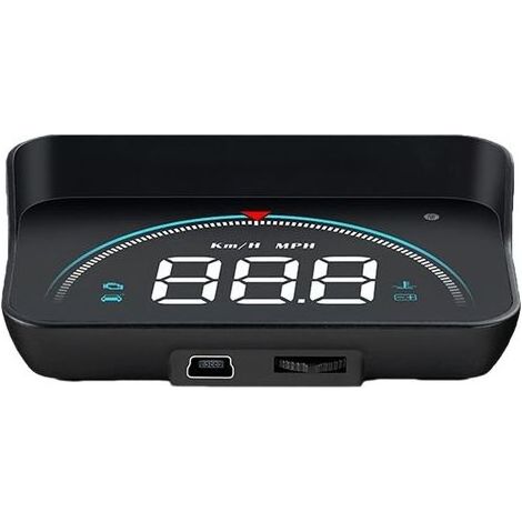 M8 HUD Affichage tête Haute Voiture ,Affichage De Voiture De Jauge ODB 3.5 Pouces Affichage Tête Haute OBD2 HUD Projecteur Affichage De Voiture Numérique Pour Voiture Multifonction Portable(n (1/5)