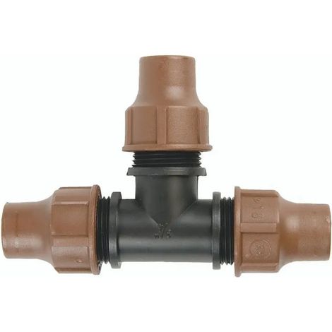 Raccord en T 16mm pour Arrosage Goutte à Goutte et Tuyau PE