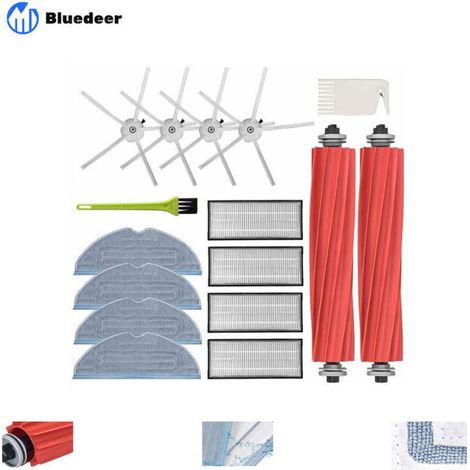 6Pcs Serpillière Pour Roborock S7 S7 Plus S7 Max Pièces De Rechange Accessoires Pour Roborock S7 T7S T7S Plus Robot Aspirateur Kit 3
