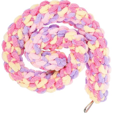 Bâtonnet spiralé en corde de coton colorée et résistante aux morsures pour hamster, perruche, perroquet et accessoires de cage à oiseaux (1/5)