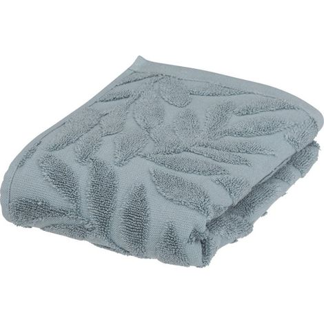 Serviette de Toilette "Tencel" 50x90cm Bleu (1/2)