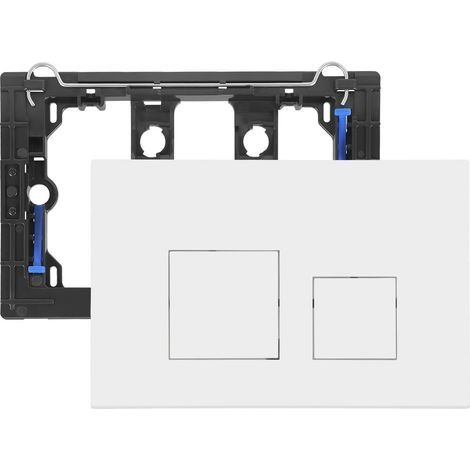 Plaque de commande WC suspendu – Compatible Geberit Sigma 20, UP300, UP320 – Plaque de déclenchement silencieuse et économe en eau – Installation facile (1/5)