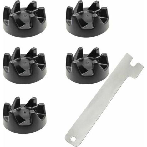 BUNTHAUS 5Pcs Mélangeur En Caoutchouc Coupleur Engrenage Embrayage Avec Outil De Suppression Pour Kitchenaid 9704230 (1/5)