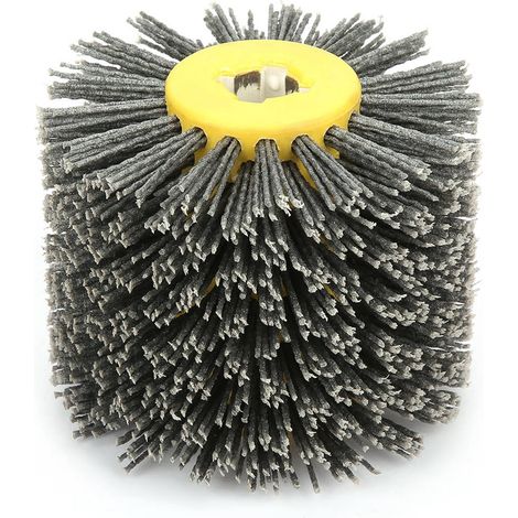 Wire Drawing Wheel Brush Burnishing Polishing Wheel Grit 80