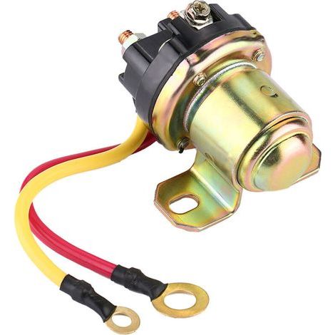 Relè di avviamento. Questo relè di avviamento è compatibile con tutti i motorini di avviamento da 12-24 V, sia di produzione locale che d'importazione. (1/5)