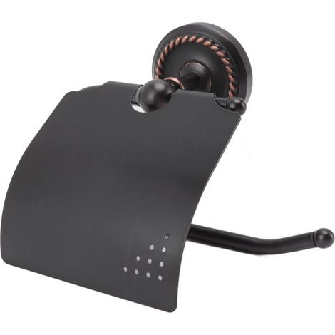 Toilet Paper Holder, Black Toilet Paper Hanger for Old Kitchen (1/5)
