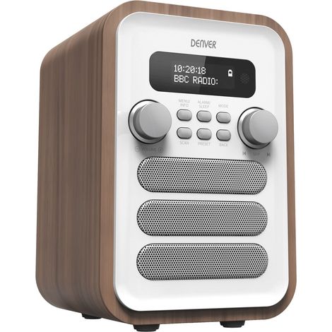 Radio fmdab bluetooth legnobianco (1/4)