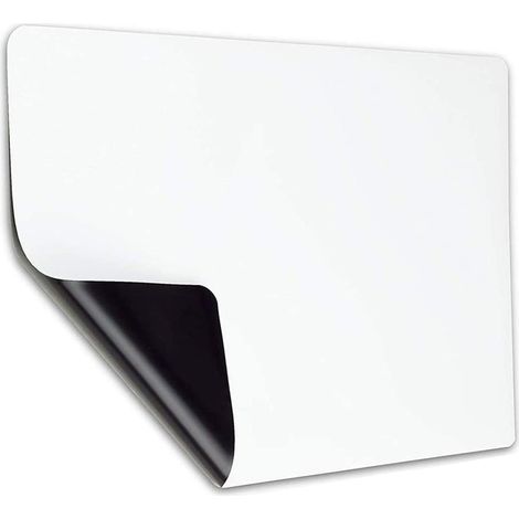 Tableau blanc magnétique effaçable, petit format frigo/bureau/liste courses cuisine